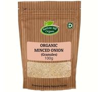 Organic Minced Granules Onions 100g by Hatton Hill Organic