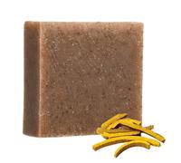 Organic Mini Soap Bar, 50g Portable Skincare Cleanser with Natural Oils, Moisturizing Shea Butter Formula for Sensitive Skin, Guest Bathroom Supply, Vacation, New Year Gift