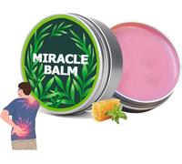 Organic Miracle Balm, Joint & Muscle Soothing Cream, for Swollen Legs, Back, Hands & Feet