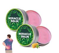 Organic Miracle Balm, Joint & Muscle Soothing Cream, for Swollen Legs, Back, Hands & Feet