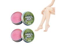 Organic Miracle Balm - Therapeutic Cream - Miracle Balm for Swollen Legs - Soothing Joint Cream for Legs, Back and Feet, Made with Natural Ingredients, Non-Greasy Moisturizing Care (2 Boxes)