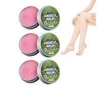 Organic Miracle Balm - Therapeutic Cream - Miracle Balm for Swollen Legs - Soothing Joint Cream for Legs, Back and Feet, Made with Natural Ingredients, Non-Greasy Moisturizing Care (3 Boxes)
