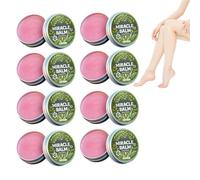 Organic Miracle Balm - Therapeutic Cream - Miracle Balm for Swollen Legs - Soothing Joint Cream for Legs, Back and Feet, Made with Natural Ingredients, Non-Greasy Moisturizing Care (8 Boxes)