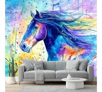 Organic Modern Linear Wildlife Wallpaper, 200 x 140(WxH) Multicolor Textured Wall Paper Roll for Bedroom & Hallway, Professional Grade Feature Wall Decor, Effortless Style Transformation