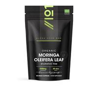Organic Moringa 2100mg - 90 Vegan Capsules - Raw Moringa Oleifera Leaf - Rich in Vitamins, Antioxidants & Amino Acid - Resealable and Recyclable Pouch - by Alpha01