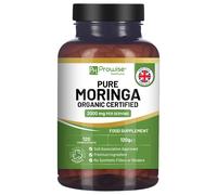 Organic Moringa 2000mg per Serving 120 Vegan Capsules | Moringa Oleifera Leaf Supplement | 100% Natural Soil Association Organic Certified | No Synthetic Binders or Fillers by Prowise