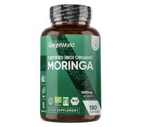 Organic Moringa Capsules - Soil Association Certified - 1650mg