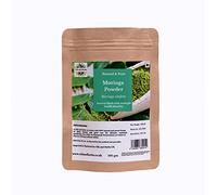 Organic Moringa leaf powder 100gm by oils and Herbs Uk with many healthful compounds such as vitamin A vitamin B1 (thiamine) B2 (riboflavin) B3 (niacin), B-6 folate