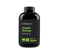 Organic Moringa Oleifera 1800mg - Max Purity - 260 Vegan Capsules | Source of Vitamins & Minerals - Additive-Free, Gluten-Free - 3 Daily, 2 Months - Zenement
