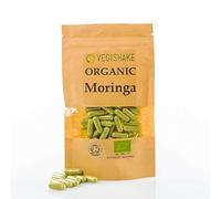 Organic Moringa Oleifera HPMC Capsules 1000mg per Meal Oleifera Miracle Tree Vegan Halal Kosher (90 Capsules)