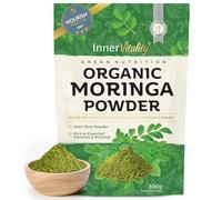 Organic Moringa Powder, Award Winning Premium Pure Leaf Powder Rich in Essential Vitamins & Minerals by Inner Vitality