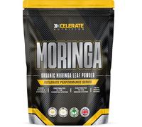 Organic Moringa Powder - Premium Quality Superfood for Immune Support, Cognitive Function & Fatigue Reduction - 100% Plant-Based, Vegan, Organic by XCelerate Nutrition (100g)