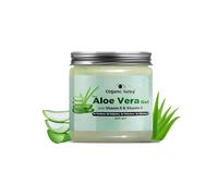 Organic Netra Pure Aloe Vera Gel with Vitamin C & E for Skin, Face and Hair Helps to Repair and Smoothens Hair Relax and Renew Your Skin and Scalp Paraben Free & Sulphate Free, 200gm