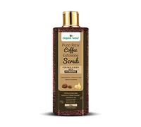 Organic Netra Pure Raw Coffee Exfoliate Scrub for Face and Body with Vitamin E Deeply Hydrates and Moistures Skin Enriched with Natural and Organic Ingredients Paraben Free, 135gm