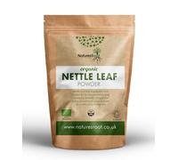 Organic Nettle Leaf Powder - Premium Urtica dioica - 100% Pure & Natural Fine-Ground Nettle - Vegan Superfood Herb for Smooth Mixing - Non-GMO, No Fillers - UK Quality Checked by Natures Root (500g)