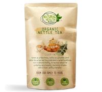 Organic Nettle Tea Bags 15 Temples - Caffeine-Free Herbal Infusion, Soil Association Certified, Plastic-Free - The Natural Health Market - UK Made, Small Batch