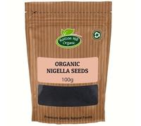 Organic Nigella Seeds 100g by Hatton Hill Organic | Raw, 100% All Natural Nigella Sativa Cumin Seeds, Delicious in Recipes, and More