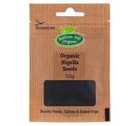 Organic Nigella Seeds 50g by Hatton Hill Organic | Raw, 100% All Natural Nigella Sativa Cumin Seeds, Delicious in Recipes, and More