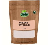 Organic Oat Flour 1kg by Hatton Hill Organic | A Wholesome Flour for Healthy Cooking and Baking