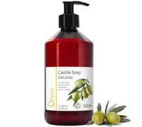 Organic Olive Oil Soap, Castile Liquid Soap, Facial Cleaning, Antibacterial Soap, Handwash Liquid Soap, Cleansing Gel, Hair Soap, Castile Soap for Plants, Foaming, Unscented 250 ml 8.81 fl oz
