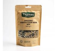 Organic Omega Four Seed Mix, 500g - Nutrient-Rich & Versatile | Certified Organic & GMO-Free | Thames Organic
