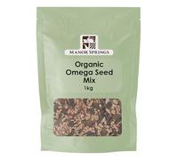 Organic Omega Four Seeds Mix 1kg by Manor Springs Organic