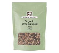Organic Omega Four Seeds Mix 500g by Manor Springs Organic