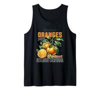 Organic Oranges Juicy Sweet Redlands California Tank Top