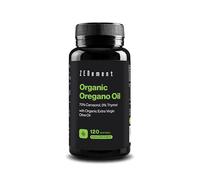 Organic Oregano Oil, Standardised to 70% Carvacrol and 3% Thymol - with Organic Extra Virgin Olive Oil for Better Absorption - 120 Softgel Capsules - Zenement