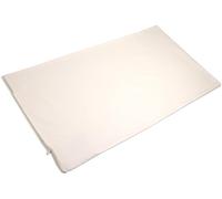 Organic Percale Ticking 70 x 40 cm with Zip Cover Ideal for Filling Pillows - Insert = Empty Cushion Cover 70 x 40 cm