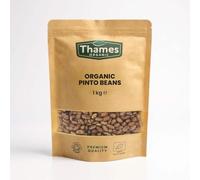 Organic Pinto Beans 1kg - High in Protein and Fiber, No Additives, No Preservatives, Non-GMO, Vegan - Perfect for Soups, Stews, Salads, and Mexican Dishes - Thames Organic