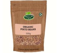 Organic Pinto Beans 500g by Hatton Hill Organic | High in Fiber, Perfect for Soups, Stews, and Mexican Dishes
