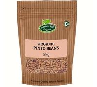 Organic Pinto Beans 5kg by Hatton Hill Organic | High in Fiber, Perfect for Soups, Stews, and Mexican Dishes