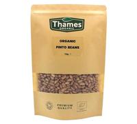 Organic Pinto Beans - High in Protein and Fiber, No Additives, No Preservatives, Non-GMO, Vegan - Perfect for Soups, Stews, Salads, and Mexican Dishes - Thames Organic 1kg