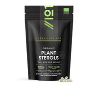 Organic Plant Sterols 1500mg - Sourced from Pine Bark Extract - 90 Vegan Capsules - Heart Health Support Herbal Supplement - Resealable and Recyclable Pouch - by Alpha01