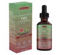 Organic Poke Root Castor Oil Natural Lymphatic Support Massage Oil, Deep Tissue Soothing Relief Oil for Cysts, Boils, Breast, Fibroids, Swollen Lym...