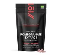 Organic Pomegranate Extract 10,000mg - 120 Vegan Capsules - High Strength 40:1 Punica Granatum Extract - Resealable and Recyclable Pouch by Alpha01