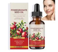 Organic Pomegranate Seed Oil,Pomegranate Essential Oils for Skin,Face Serum for Women,Cold-Pressed Po-megranate Seed Oil for Skin and Hair Care,Anti Aging Serum for Face,Face Moisturiser for Dry Skin