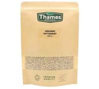 Organic Pot Barley-Certified Organic, Non-GMO, Vegan, No Additives, No Preservatives, Resealable Bag by Thames 500g