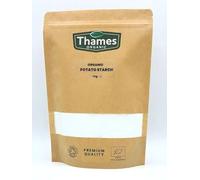 Organic Potato Starch-Certified Organic, Non-GMO, Vegan, No Additives, No Preservatives, Resealable Bag by Thames Organic 500g