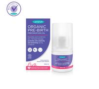 Lansinoh Organic Pre-Birth Preparation Oil - 50ml Bottle perineal Massage Oil, Pregnancy Maternity Massage Oil to Help Prevent tears or episiotomy During Labour aids Postnatal Recovery