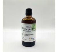 Organic Premium Ethiopian Black Seed Oil, Cold Pressed 100ml