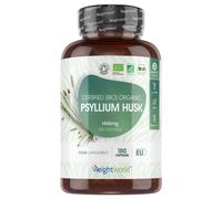 Organic Psyllium Husk - 1400mg 180 capsules - Gut health Supplement for Digestion