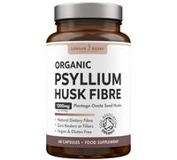 Organic Psyllium Husk 60 Capsules
