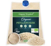Organic Psyllium Husk Powder (250g) | 99% Pure | High in Fibre | Digestive Support, Regularity & Weight Management | 50+ Servings | Gluten-Free | Premium for Baking by Organic Wonders®