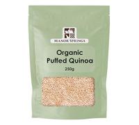 Organic Puffed Quinoa 250g by Manor Springs Organic