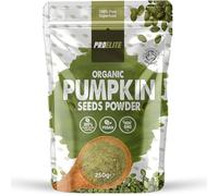 Organic Pumpkin Seed Protein Powder - 60% Protein - Superfood Vegan Protein Plant Proteins by PROELITE (250g, Unflavoured)