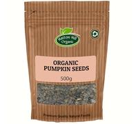 Organic Pumpkin Seeds 500g by Hatton Hill Organic | Nutritious & Delicious for Snacking, Kernel, Baking, and Cooking