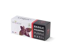 Organic Purple Basil Lingot® - compatible with Véritable® and Exky® Indoor Garden - Ready to use refills - Pre-seeded soil