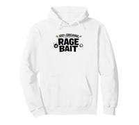 Organic Rage Bait Viral Internet Meme Humor Pullover Hoodie